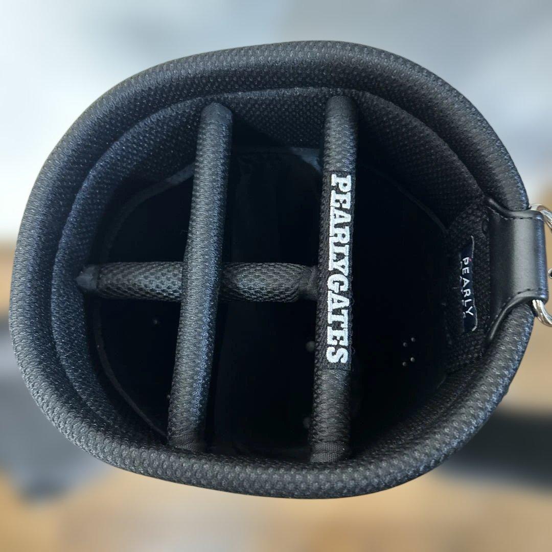 ひろなPEARLY GATES キャディバッグ ブラック