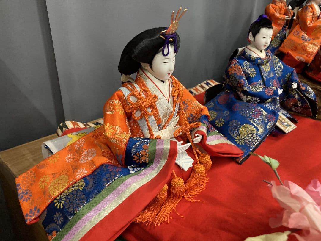 ​【最高級】人形の秀月 35号 豪華七段飾り フルセット 雛人形 お道具一式付