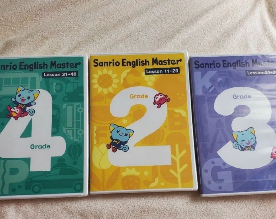 Sanrio English Master DVDシリーズ　グレード２から８