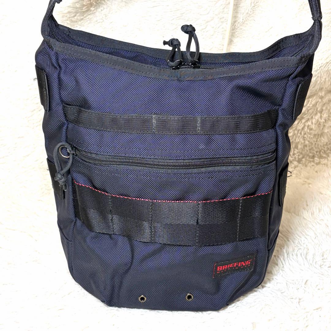 BRIEFING 美品✨ブリーフィング ショルダーバッグ ネイビー