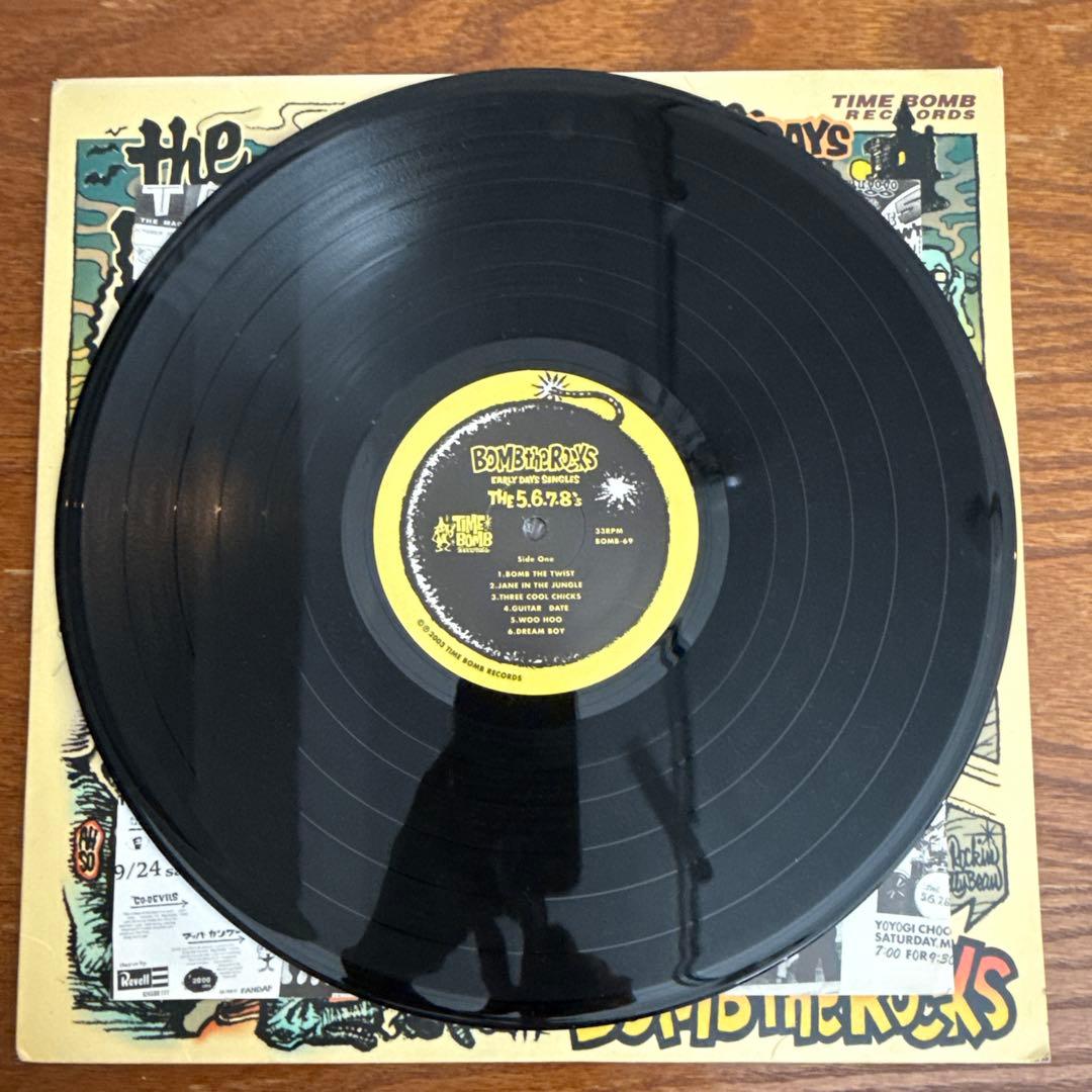 BOMB the ROCKS /The 5.6.7.8's【２枚組LP】ガレージ