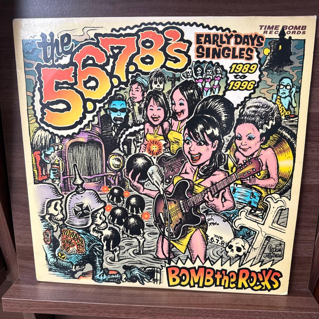 BOMB the ROCKS /The 5.6.7.8's【２枚組LP】ガレージ
