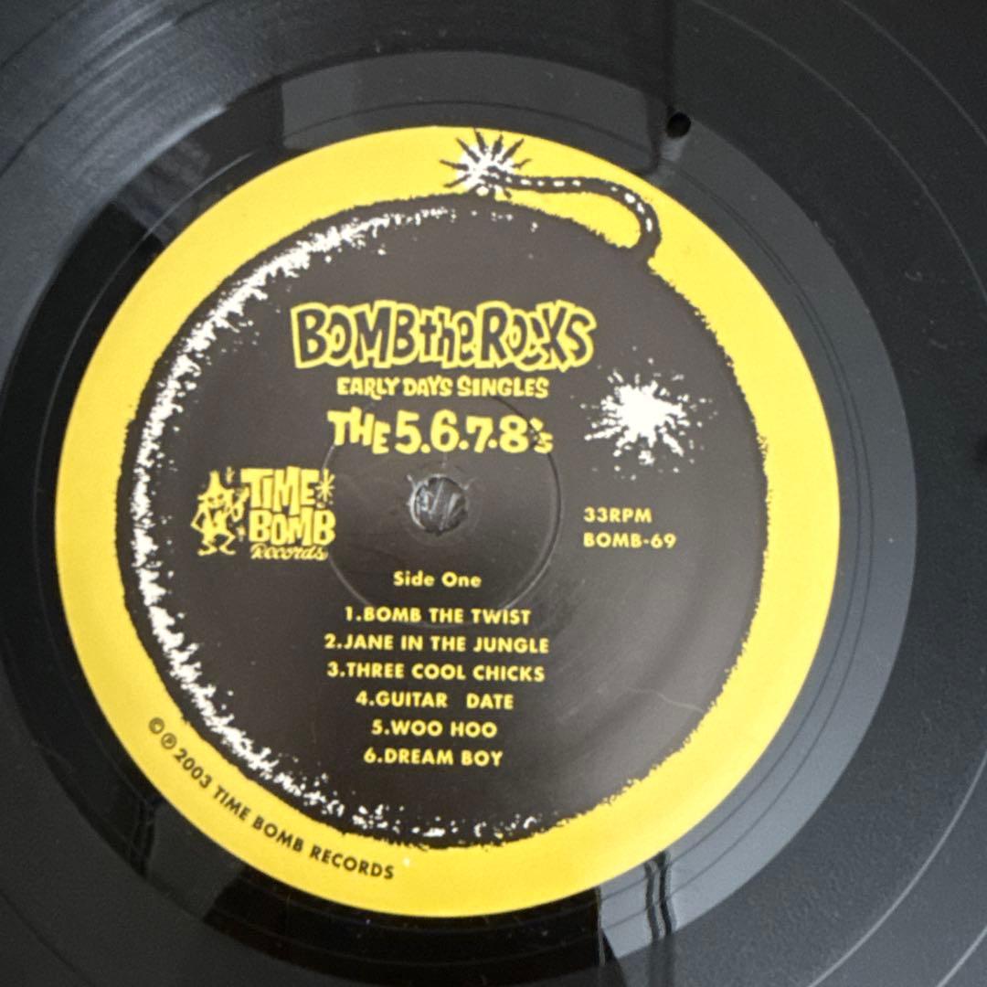 BOMB the ROCKS /The 5.6.7.8's【２枚組LP】ガレージ