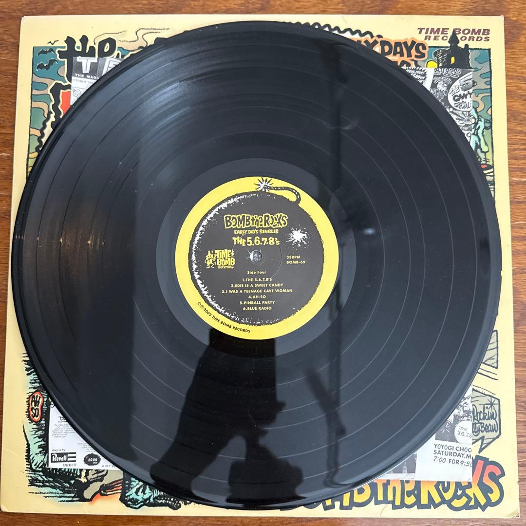 BOMB the ROCKS /The 5.6.7.8's【２枚組LP】ガレージ