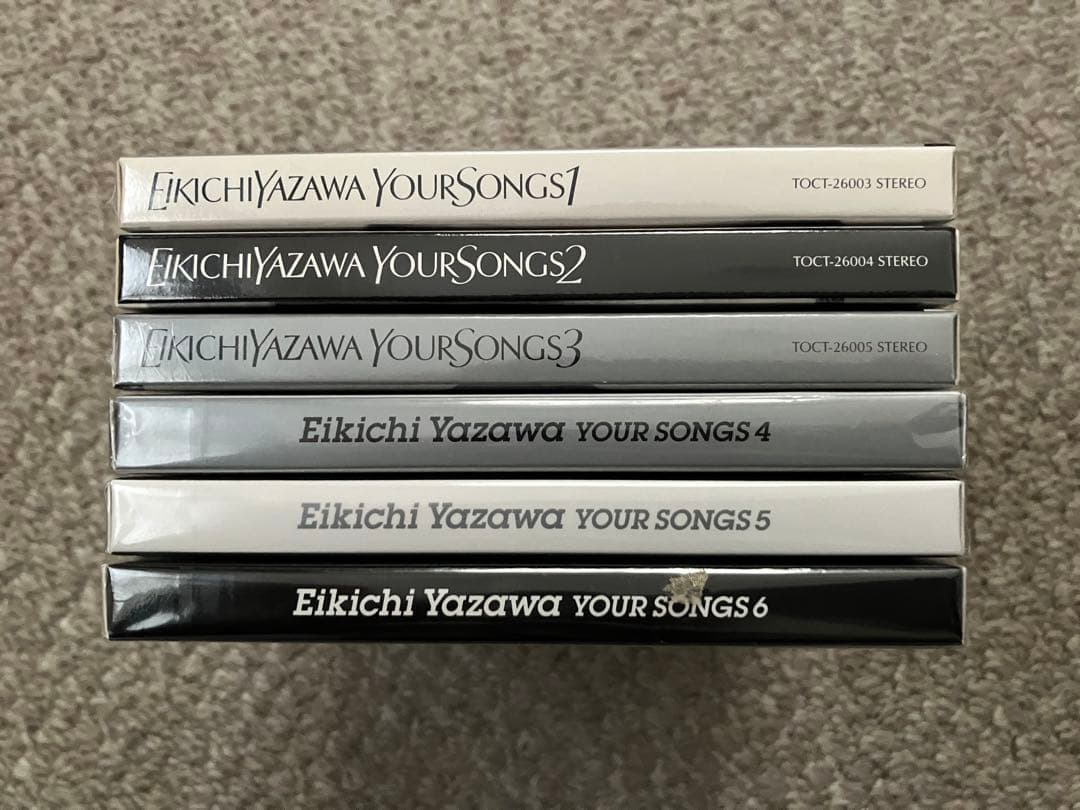 ☆矢沢永吉☆ 【未開封】 YOUR SONGS 1～6 (フルセット)初回限定版
