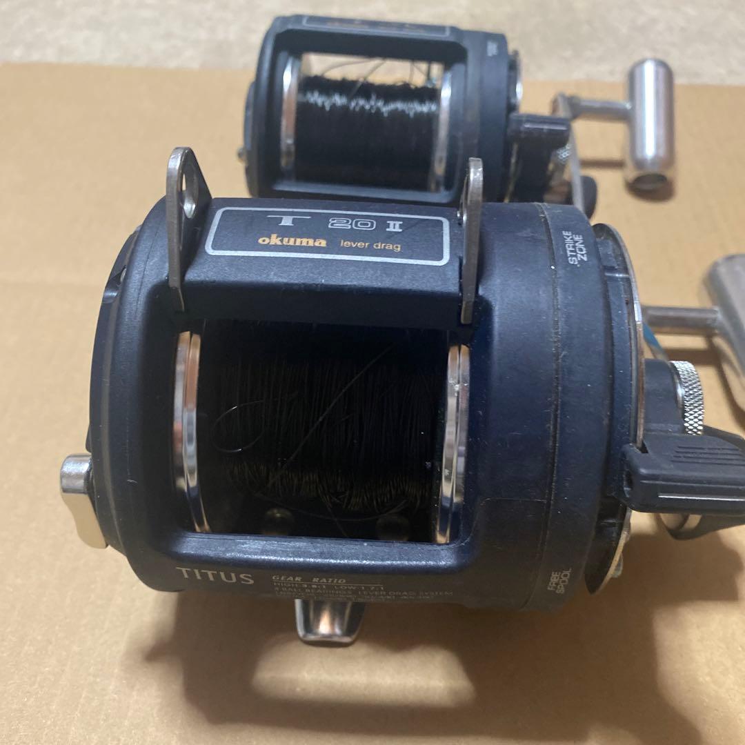OKUMA オクマokuma T15L T20Ⅱ 両軸リールトローリングリール