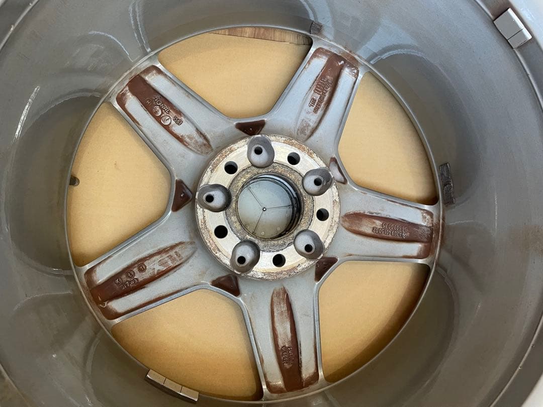 メルセデスベンツ　CLK63 AMG 純正　ホイール　前後4本セット