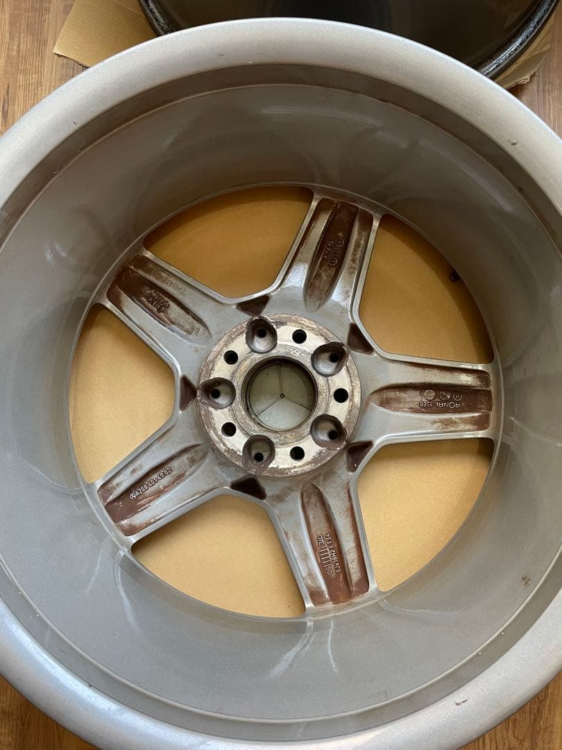 メルセデスベンツ　CLK63 AMG 純正　ホイール　前後4本セット