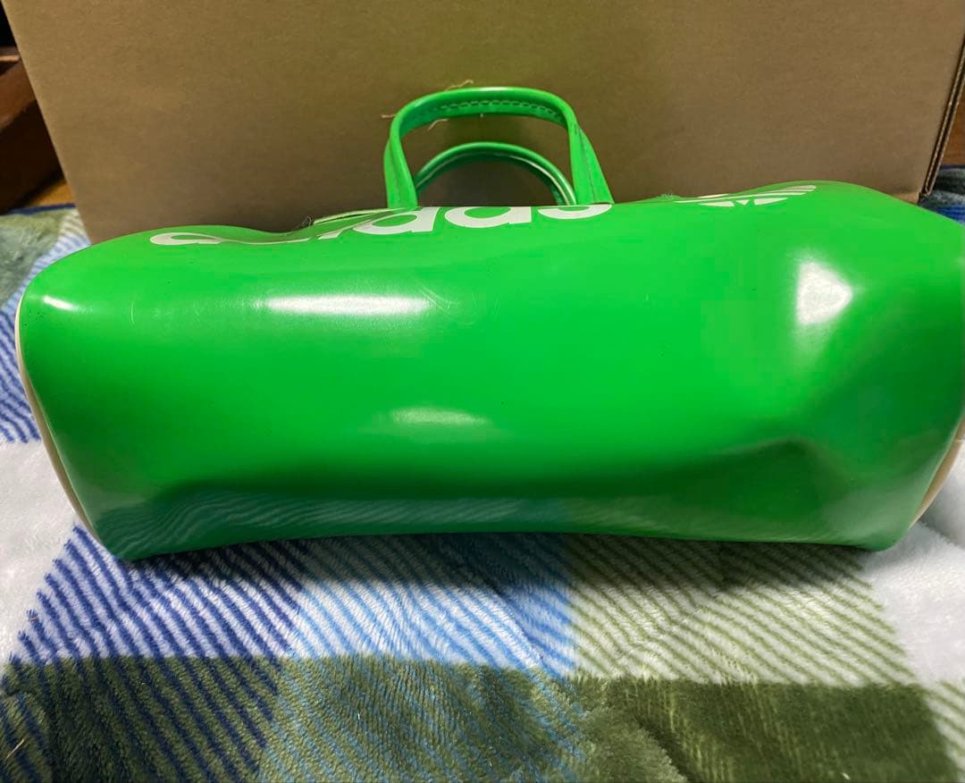 土日限定 80s old adidas enamel hand bag y2k