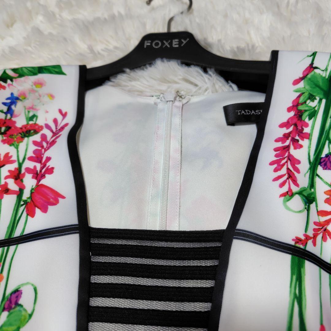 【タグ付き♡定価8.5万】タダシショージ　プリーツフローラルドレス　アンミカ着用