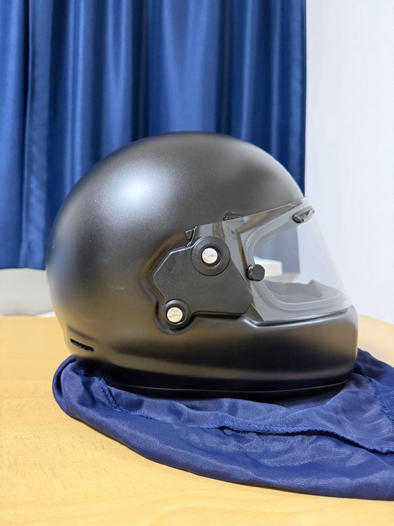 Arai RAPIDE NEO フラットブラック Mサイズ ミラーシールド付