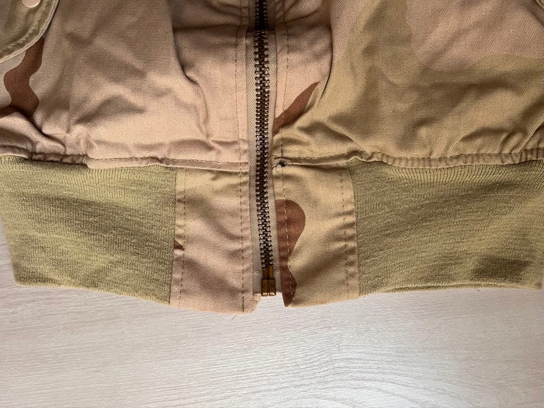 ALPHA デザートカモフラージュ MA-1 フライトジャケット