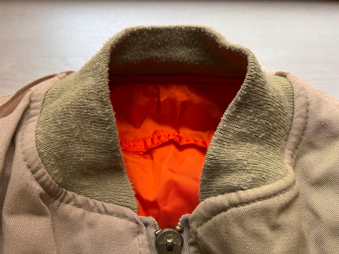 ALPHA デザートカモフラージュ MA-1 フライトジャケット