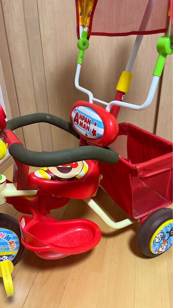 アンパンマン　三輪車　デラックス