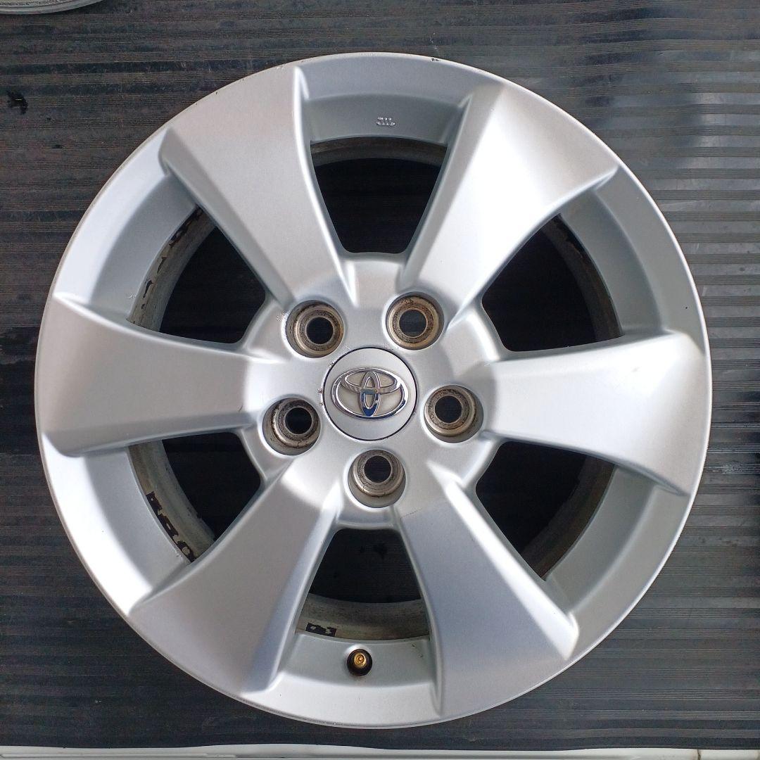 TOYOTAアルファード 純正16インチアルミホイール2本 2-①