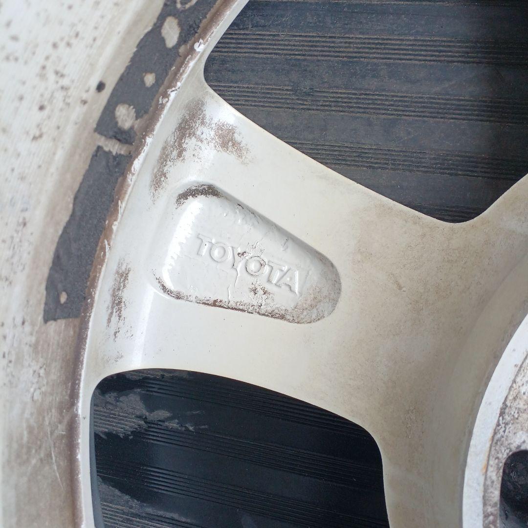 TOYOTAアルファード 純正16インチアルミホイール2本 2-①
