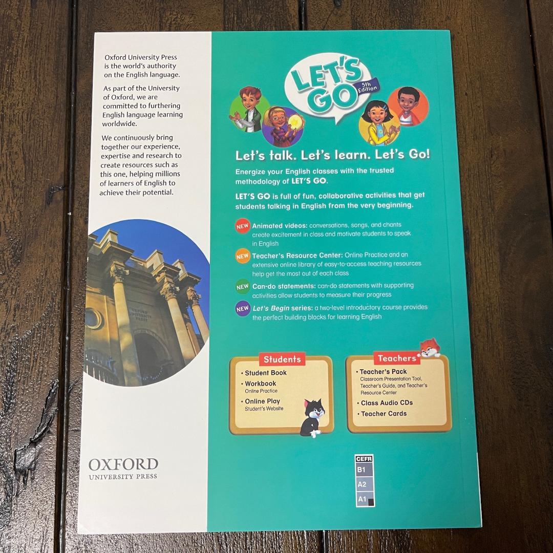 Oxford Let's Go 16冊 5th Edition 最新版 動画付