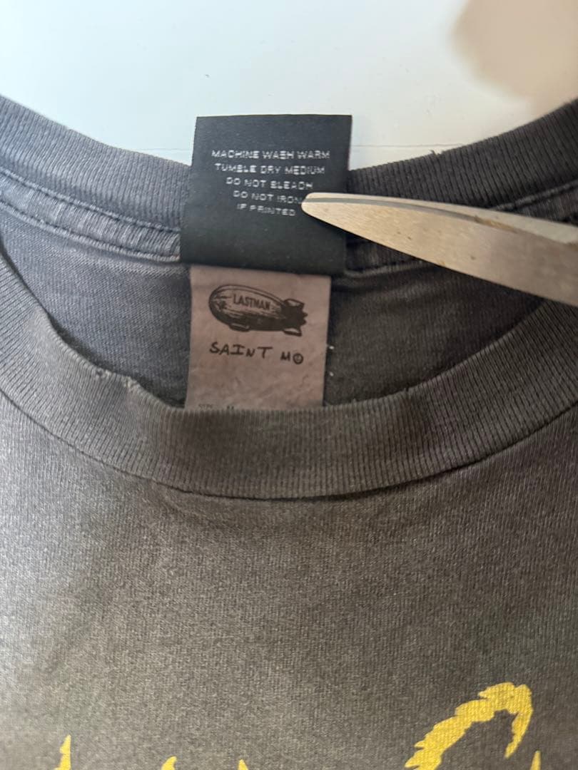 SAINT Mxxxxxx x LASTMAN Holy Ghost Tシャツ