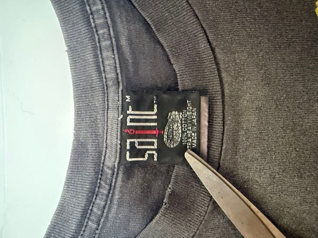 SAINT Mxxxxxx x LASTMAN Holy Ghost Tシャツ