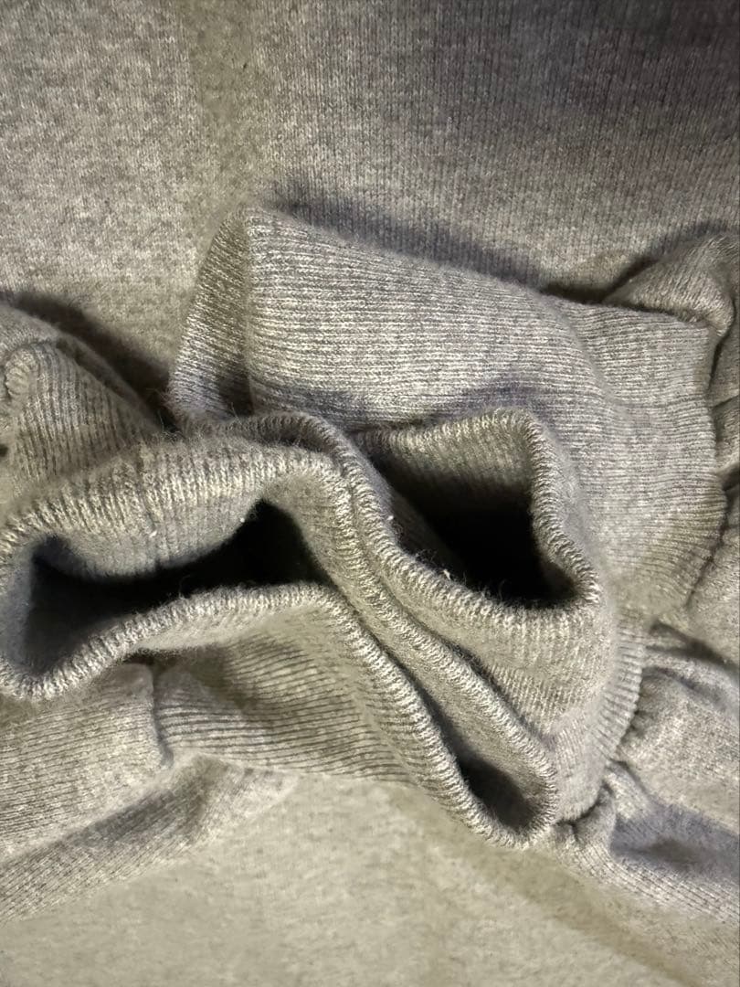 RHCロンハーマンハーフジップグハイネック スウェットトレーナーグレーxs