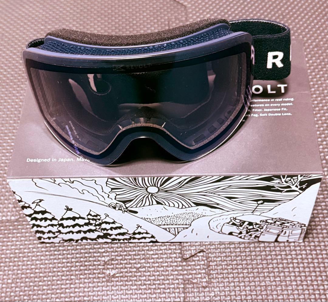 REVOLT リボルト スノーボード ゴーグル FRAMELESS-2