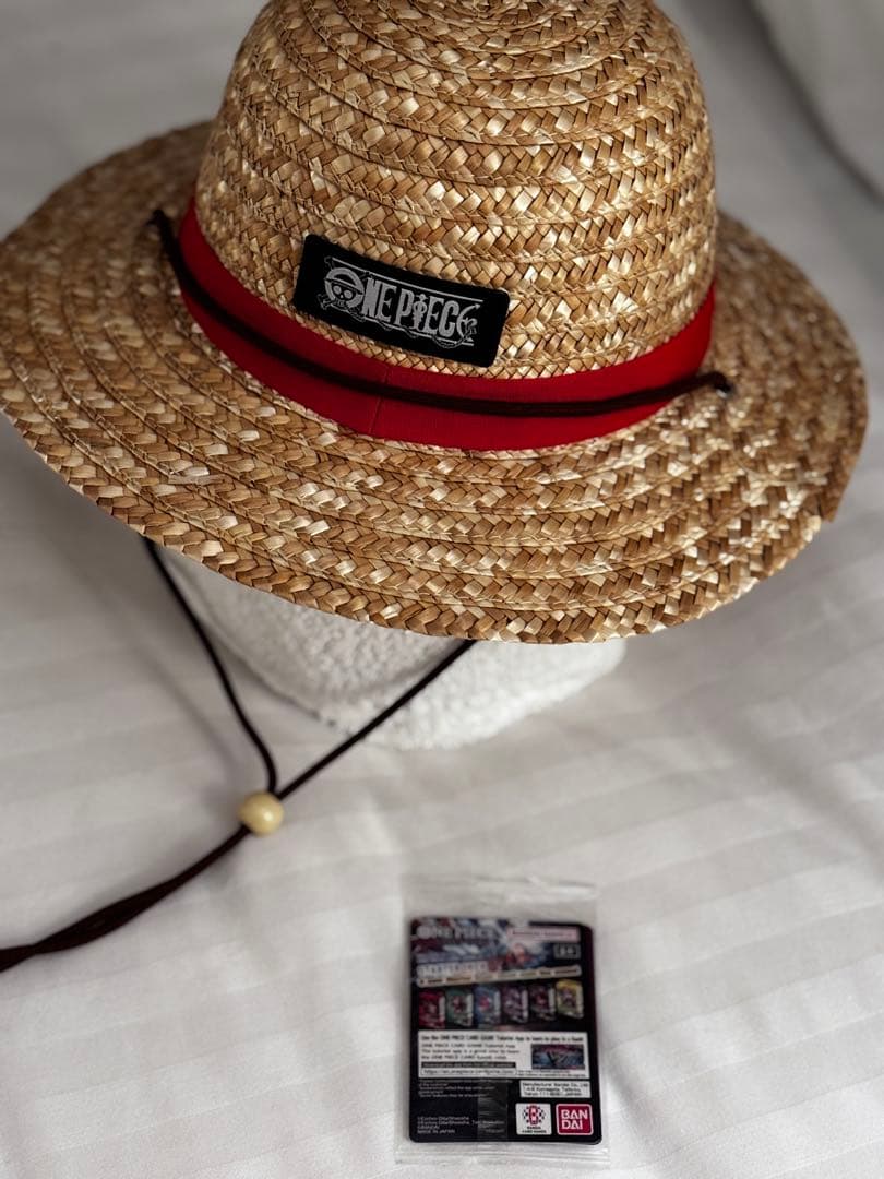 ドジャース　ワンピース　コラボ　麦わら帽子 ＆ カードセット