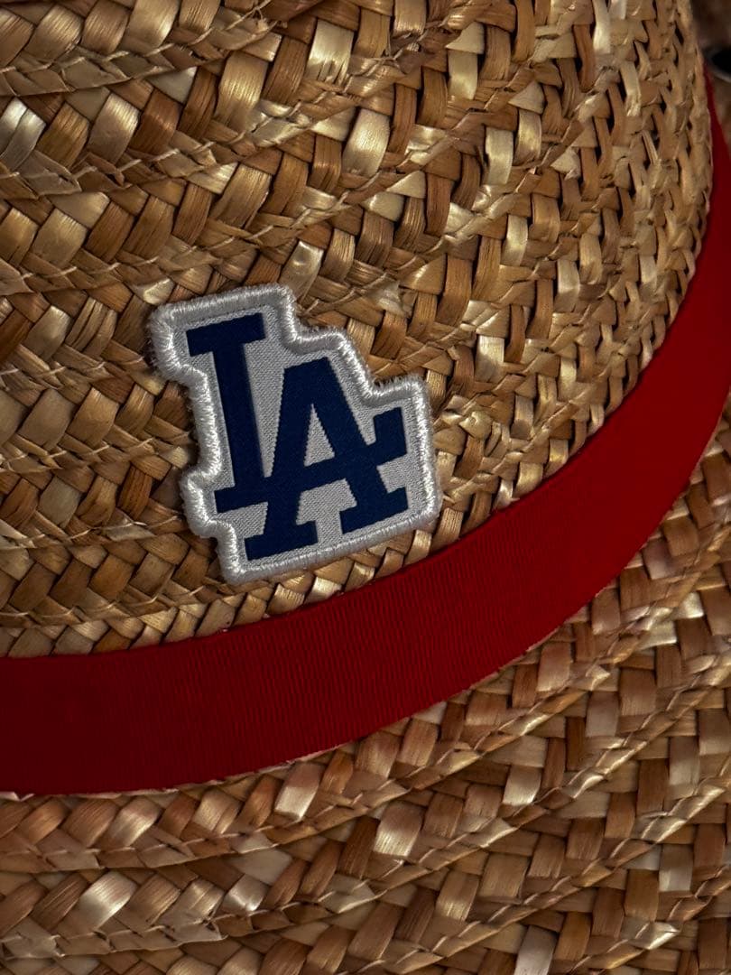 ドジャース　ワンピース　コラボ　麦わら帽子 ＆ カードセット