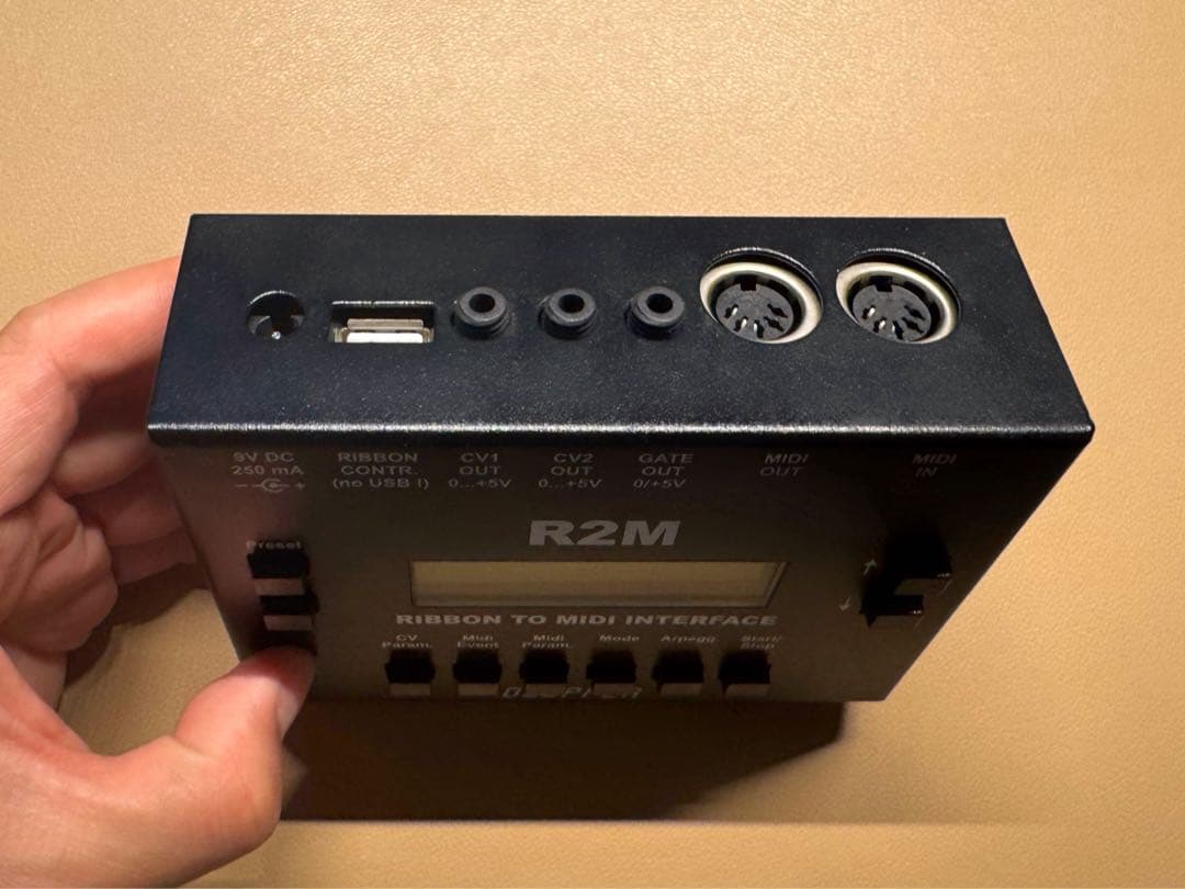 DTM・DAW Doepfer R2M touch Ribbon controller