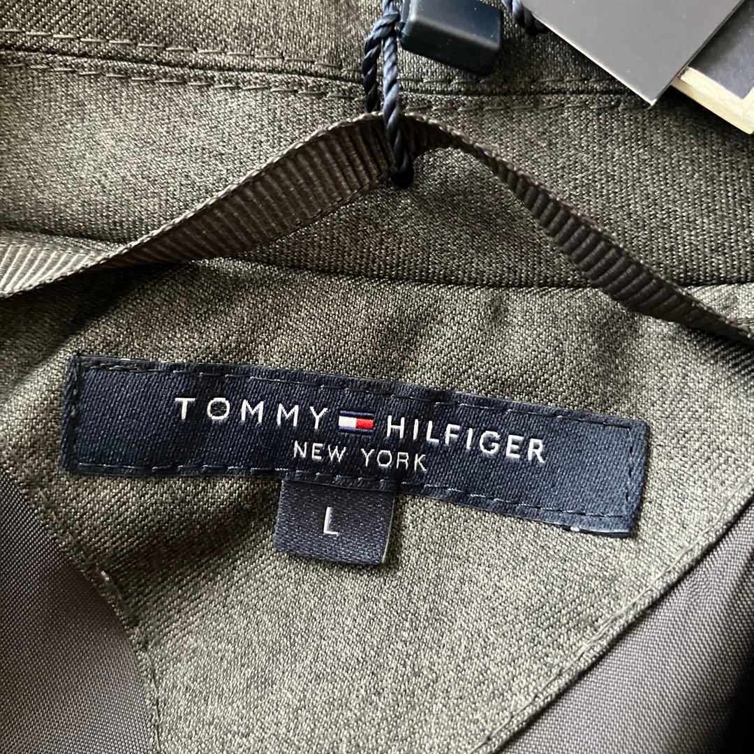 タグ付きトミーヒルフィガージャケット