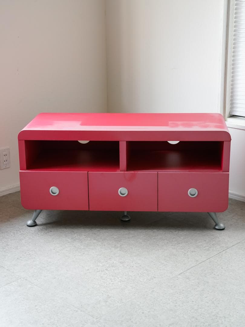 スペースエイジ ヴィンテージ TV ローボード　アメリカンレトロ　ポストモダン