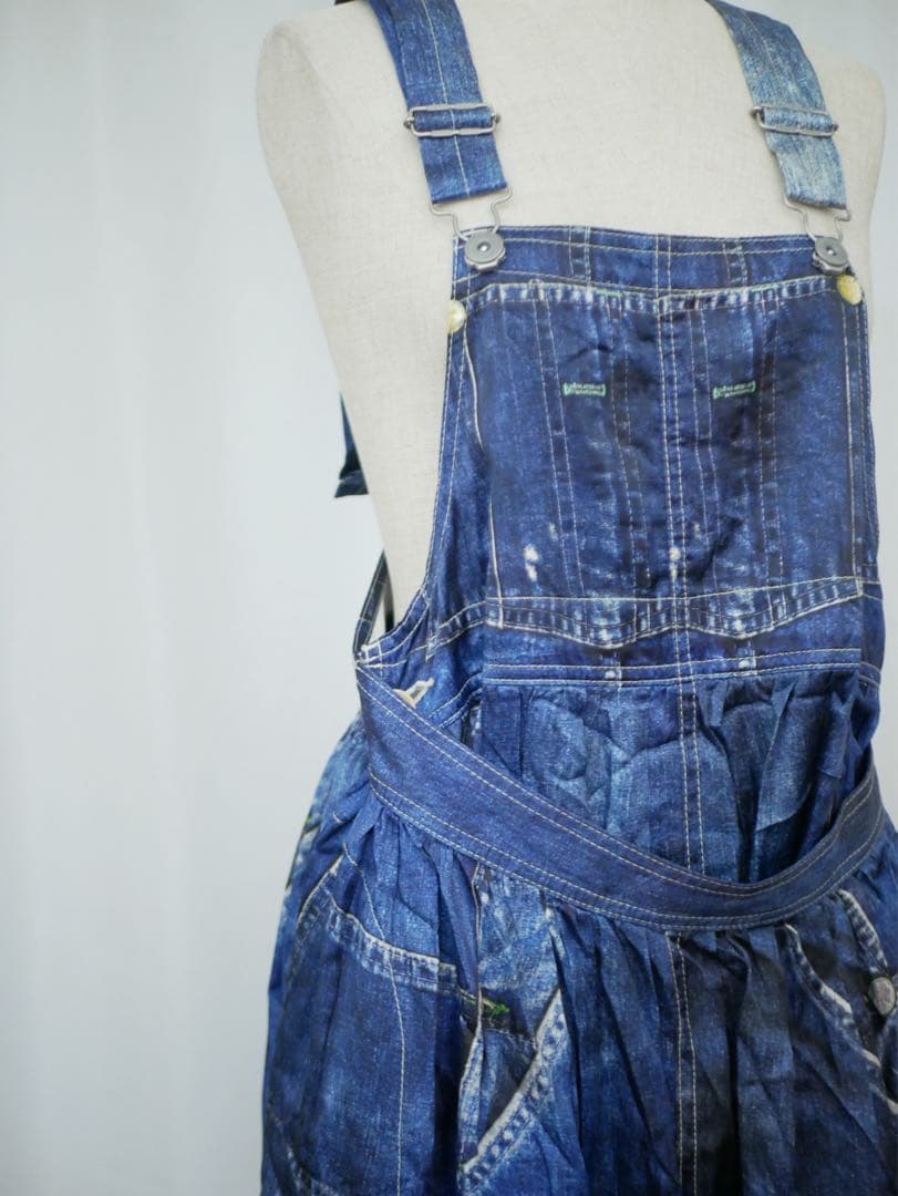 【タイムセール中】 JUNYA WATANABE 転写 エプロン ワンピース