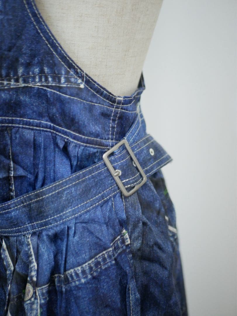 【タイムセール中】 JUNYA WATANABE 転写 エプロン ワンピース