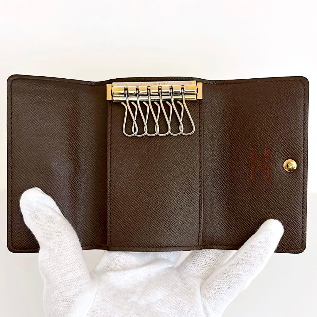 赤字価格のため値下げ不可‼️ルイヴィトン　キーケース　ダミエ　6連