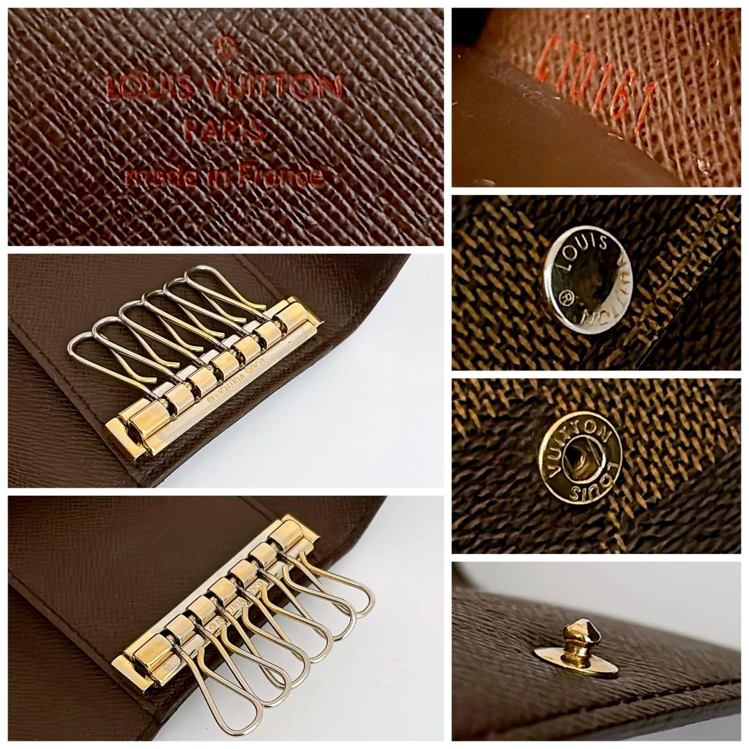 赤字価格のため値下げ不可‼️ルイヴィトン　キーケース　ダミエ　6連