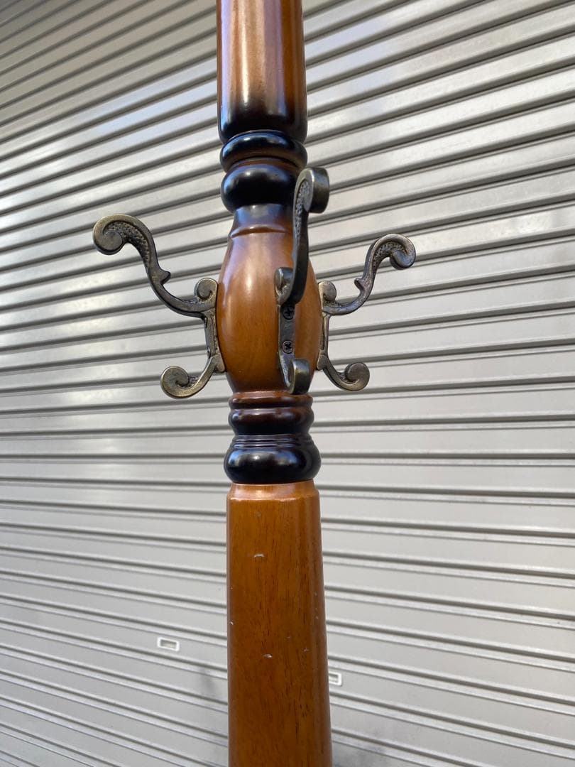 U020◆クラシックポールハンガー 北欧レトロ ヴィンテージ ハンガーラック