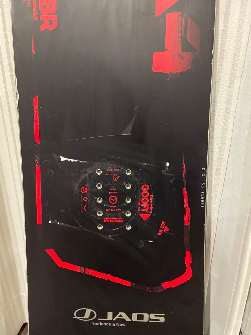 NOVMBR DX4 スノーボード 21-22 150cm