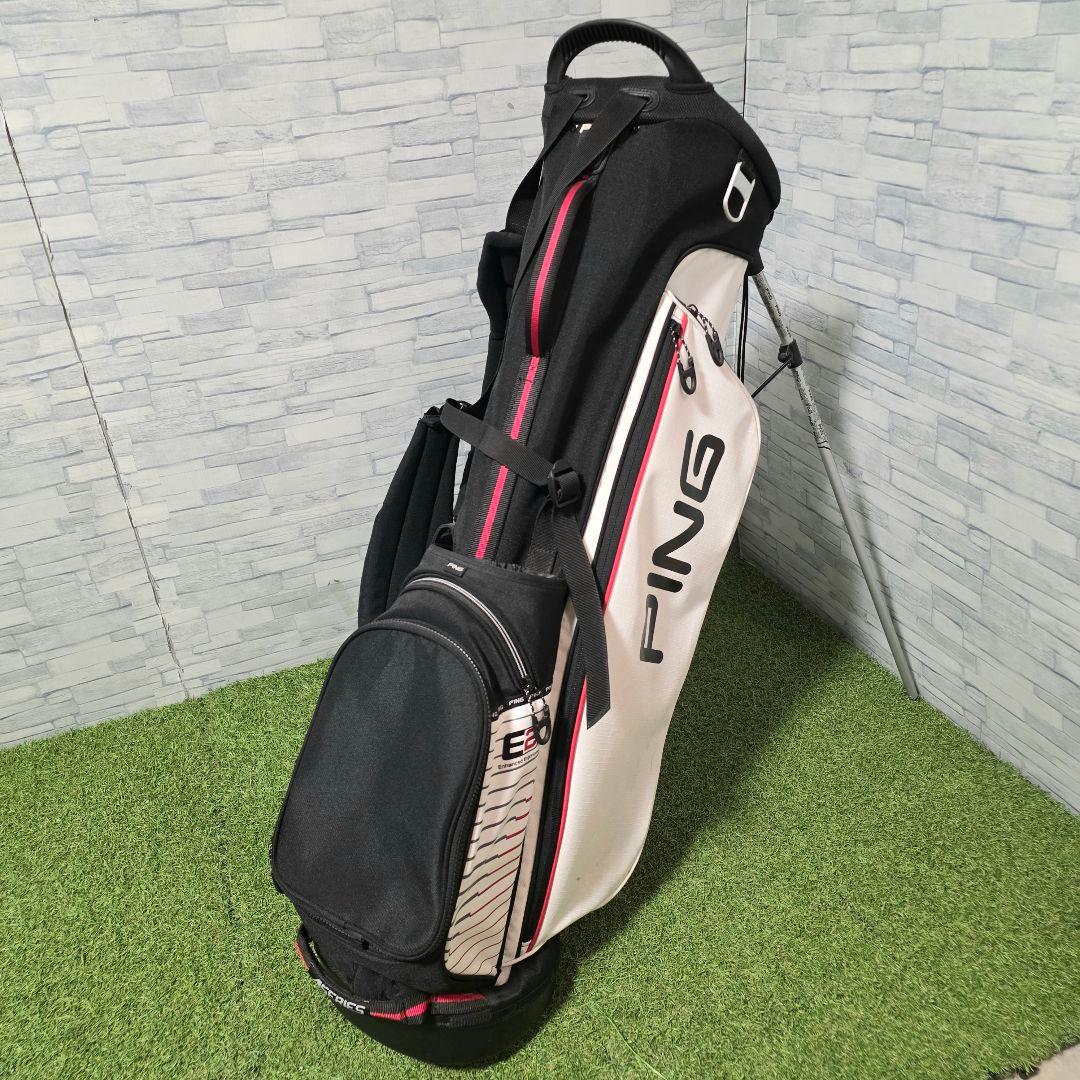 ピン 4シリーズ E2 スタンド式 キャディバッグ 8.5型 PING ホワイト