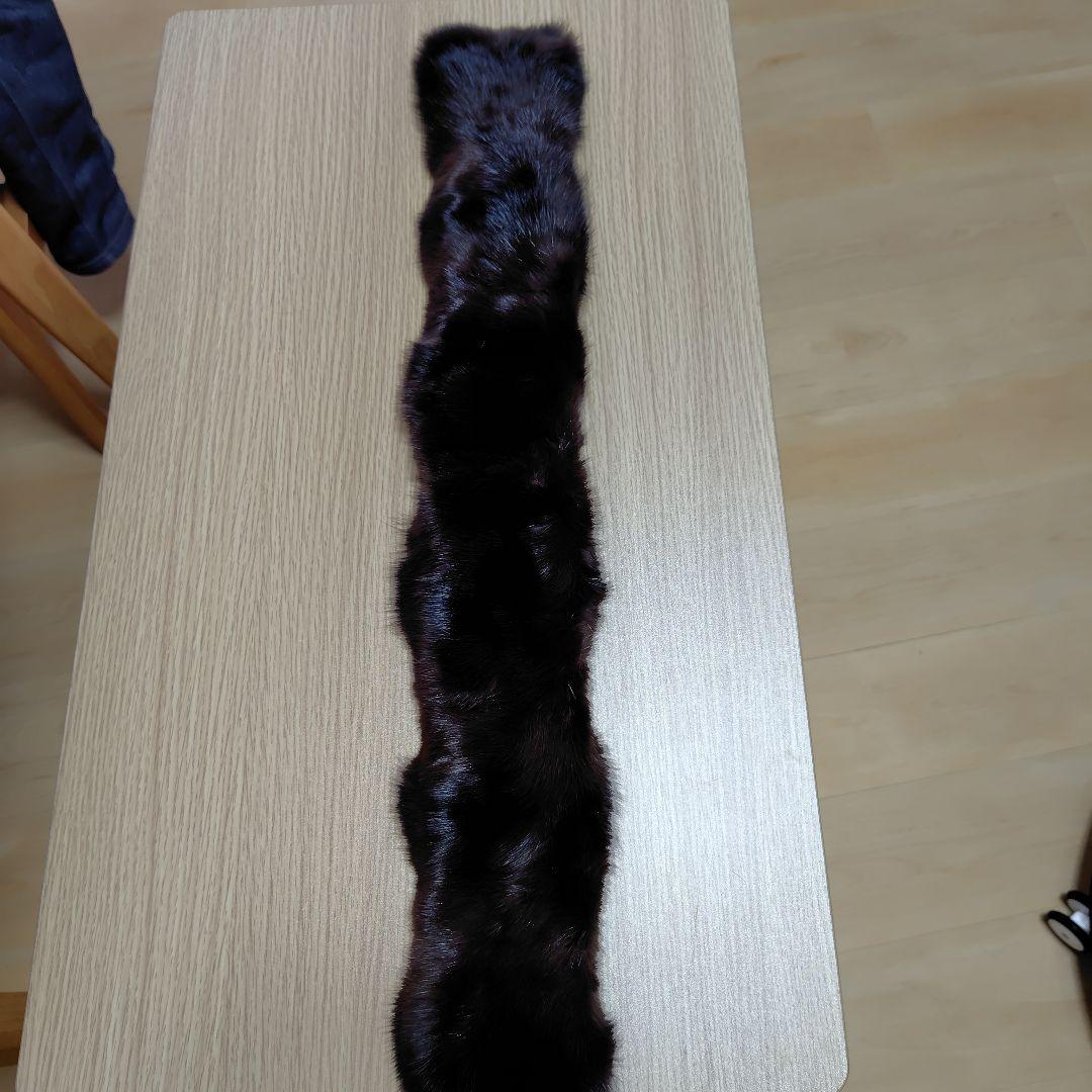 SOBOL ソボル　ロシアンセーブル　マフラー　ブラウン