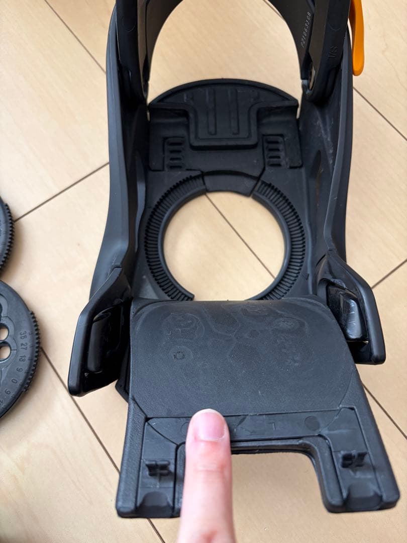 Burton Step On ビンディング ブラック/ホワイト