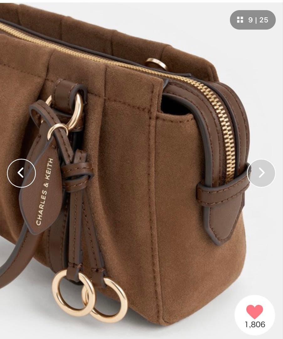 【新品未使用】【定価以下】CHARLES & KEITH Britton