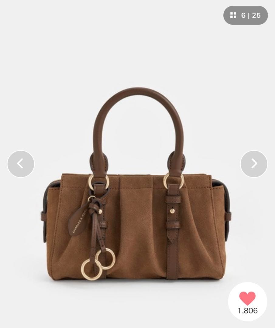 【新品未使用】【定価以下】CHARLES & KEITH Britton