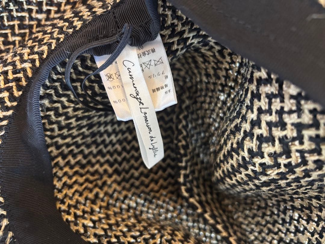 最終値下げ美品 カレンテージ ラメゾンドリリス WAHIBA HAT