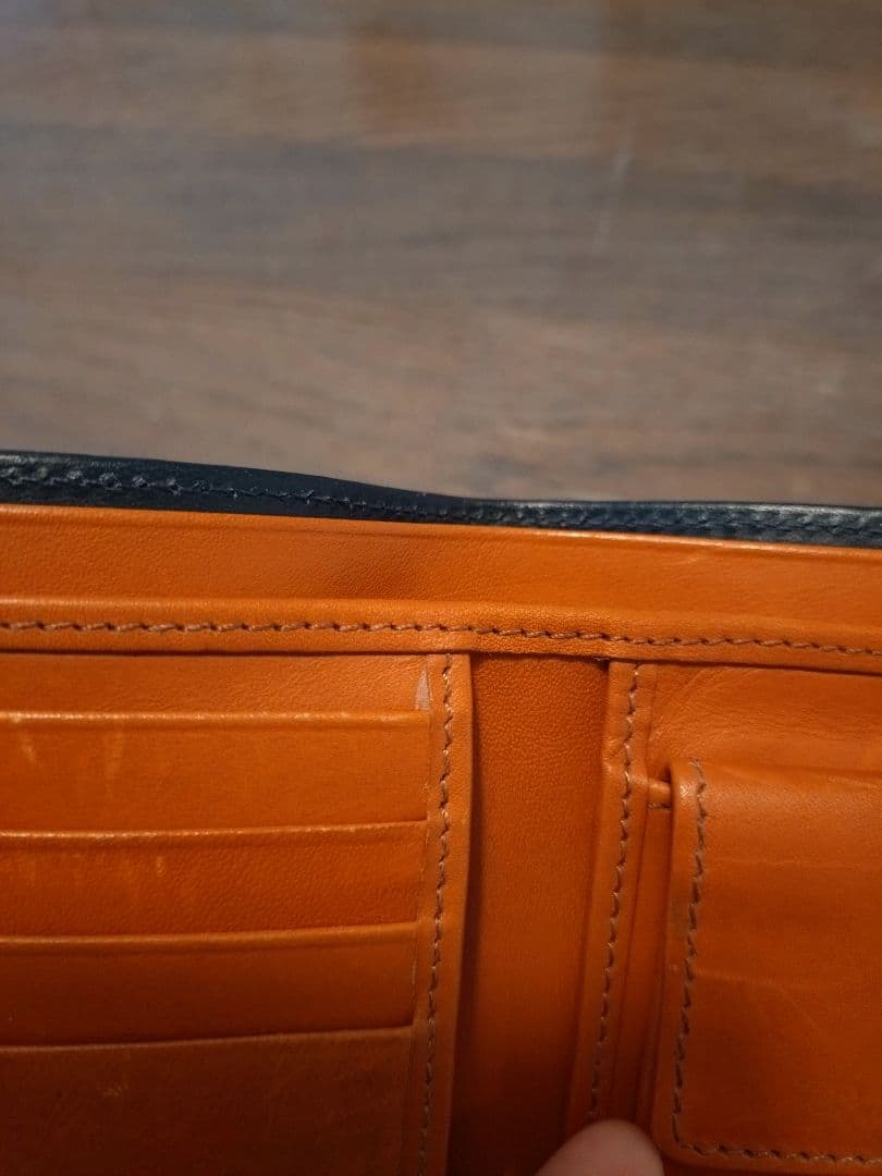 ホワイトハウスコックス　ホースハイドダービーコレクション　二つ折り財布