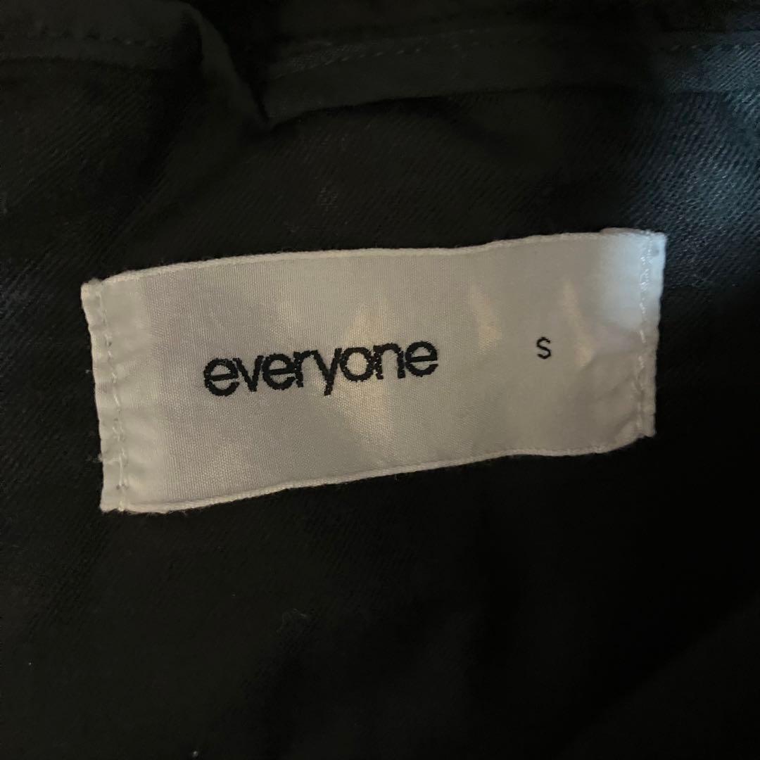 【最終値下げ】everyone BELTED EASY PANT BLACK