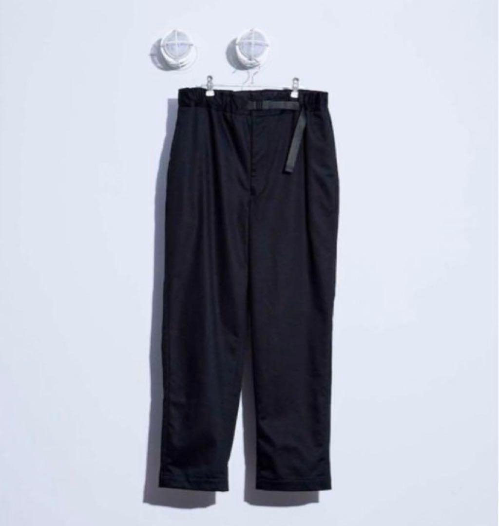 【最終値下げ】everyone BELTED EASY PANT BLACK