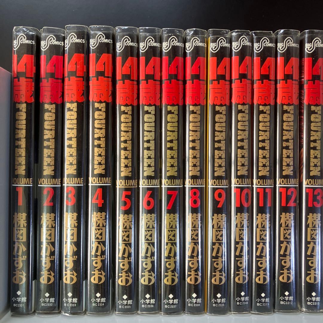 14歳 全20巻セット 楳図かずお　KAZUO UMEZU B25