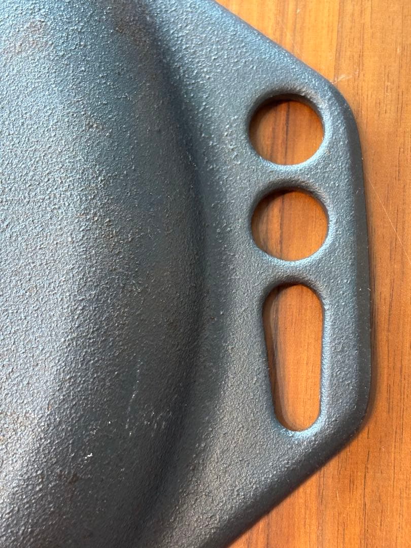 おもいのフライパンシリーズ おもいの鉄板 ハンドブック アウトドア 鉄 鋳 鉄板