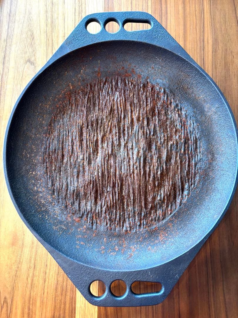 おもいのフライパンシリーズ おもいの鉄板 ハンドブック アウトドア 鉄 鋳 鉄板