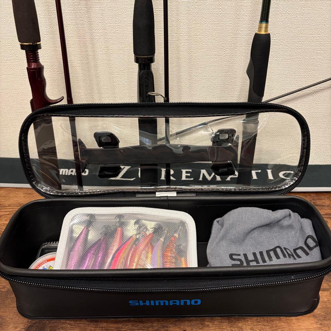 シマノSHIMANO アジングロッド リールセットエギングバス