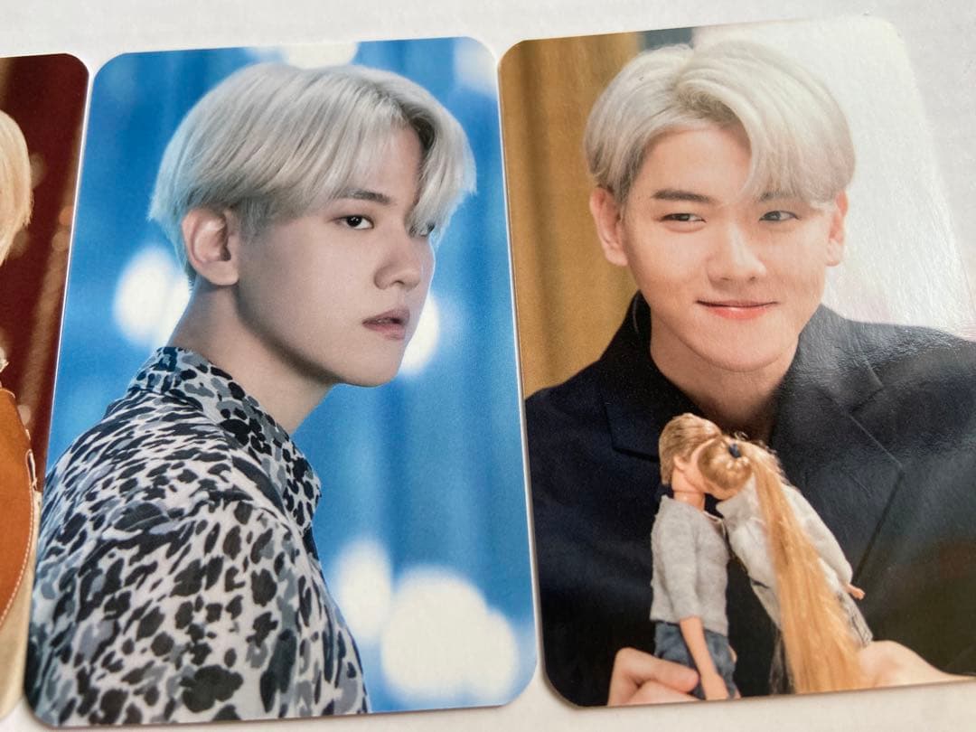 EXO ベッキョン トレカ シリアル 当選 get you alone